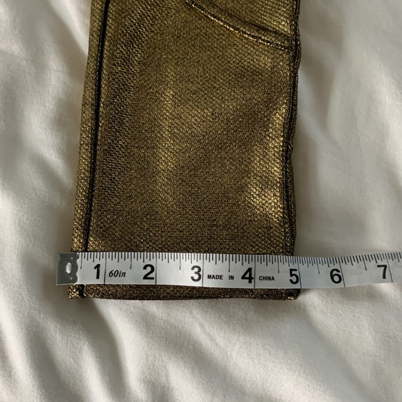 Free People Gold Skinny Moto Pant - Picture 12 of 16